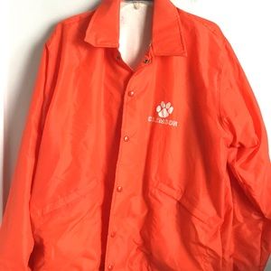 Vintage Clemson Tigers Lightweight Windless 70s Flapjacket Jacket Large Logo